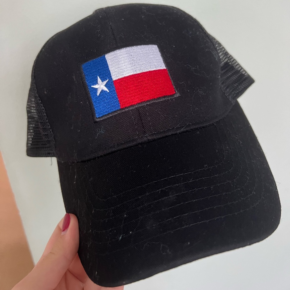 Texas flag trucker hat